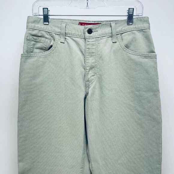 Vintage Levi’s 550 Jeans Sz 10M Relaxed Fit Womens Light Wash Tapered Leg Beige - Picture 2 of 12